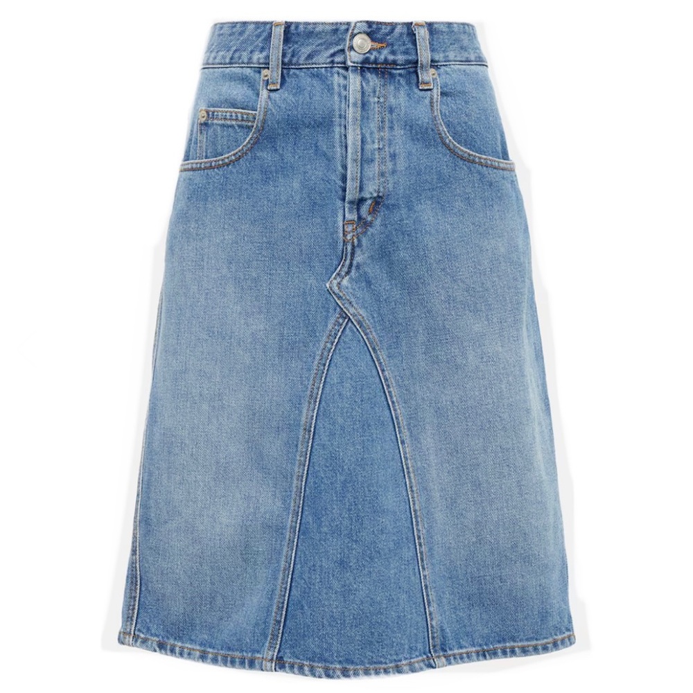 Isabel Etoile Marant Fiali Denim Skirt Size S